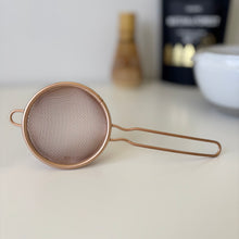 Load image into Gallery viewer, 【NEW】Premium Matcha Strainer: 24K plating GOLD/ Copper + 18K plating ROSE GOLD
