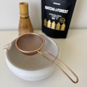 【NEW】Premium Matcha Strainer: 24K plating GOLD/ Copper + 18K plating ROSE GOLD