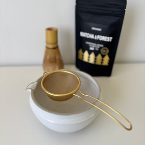 【NEW】Premium Matcha Strainer: 24K plating GOLD/ Copper + 18K plating ROSE GOLD